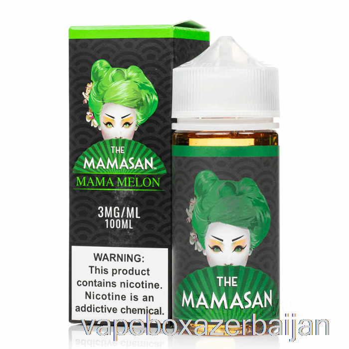 Vape Azerbaijan Mama Melon - The Mamasan - 100mL 0mg